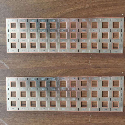 Width 2-100mm Nickel Plated Copper Bus Bar Thickness 0.08-0.4t