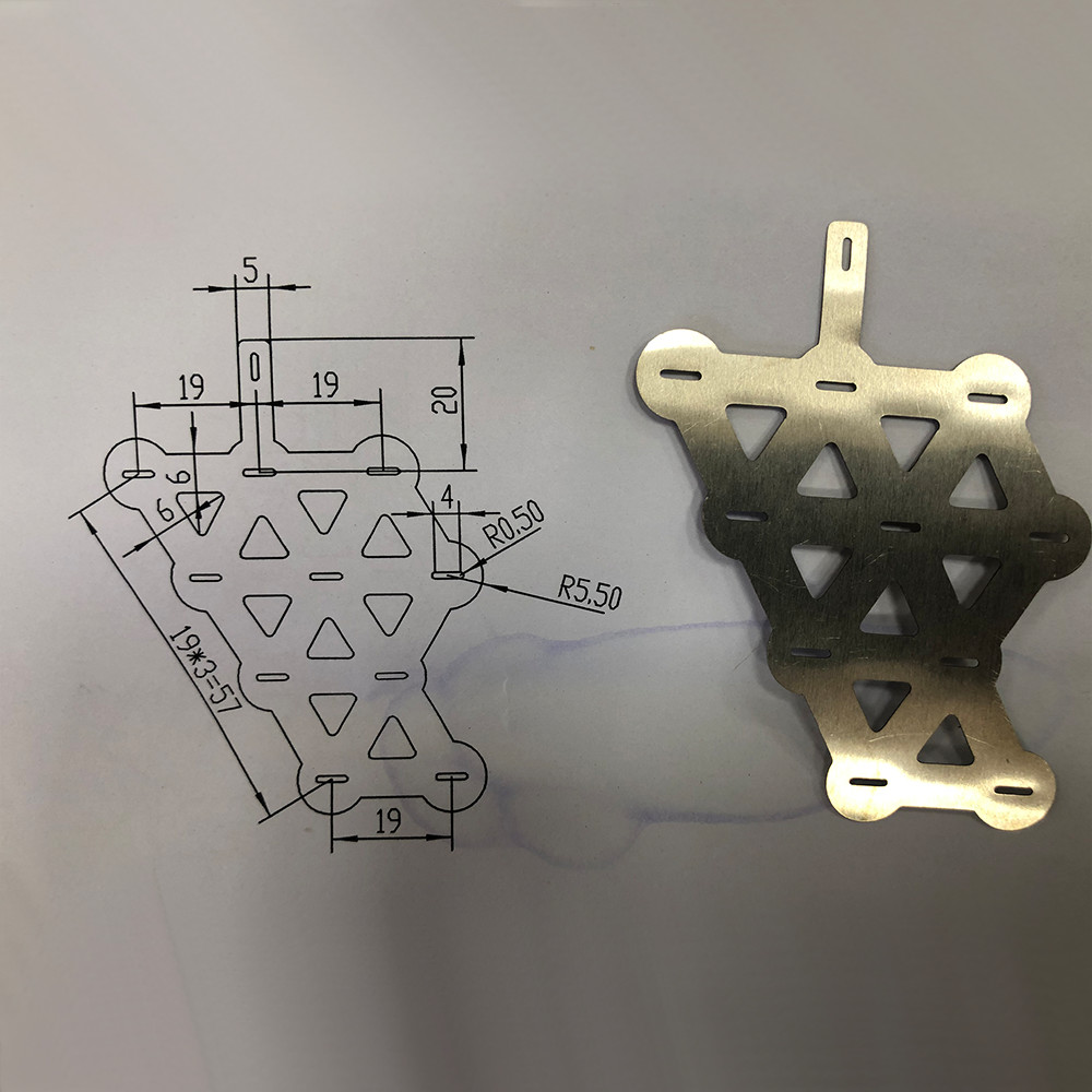 Customized Zinc Plating Metal Die Stamped Parts for Production Line