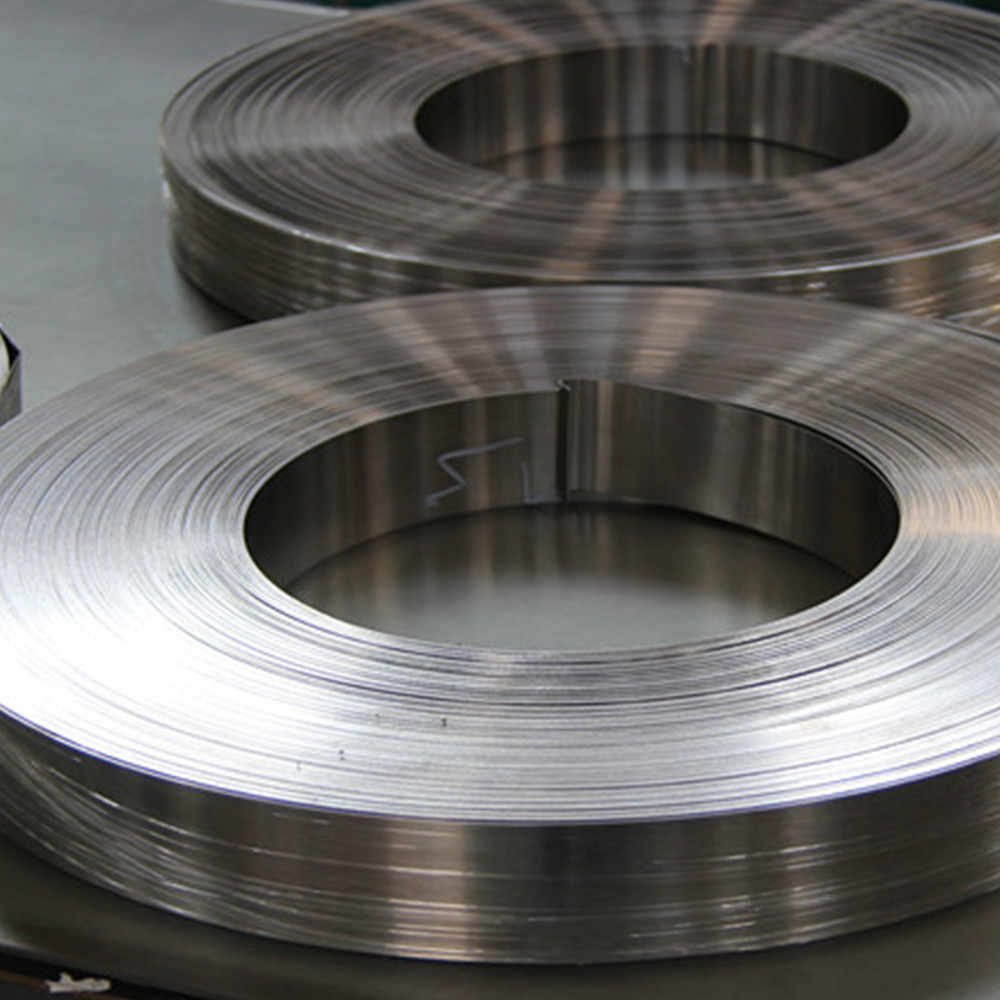 High Permeability Cold Rolled Spring Steel Strip 147GPa Elastic Modulus Low Coercivity